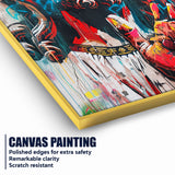 Blessing By Jejus Christ Pop Art Cotton Canvas Wall Painting