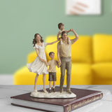 Celebrate Togetherness with Our Elegant Family Resin Showpiece