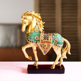 Elegant Linga Horse Showpiece
