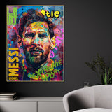 Feel The Inner Goat Pop Art Cotton Canvas Wall Painting