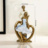 Love In The Air Couple Decorative Showpieces