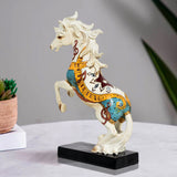 Roaring Horse Statue Decorative Table Decor Showpiece
