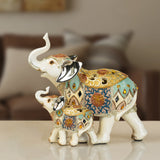 The Rajasthani Royal Elephant with Baby Elephant