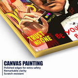 The Real Godfather Marlon Brando Cotton Canvas Wall Painting