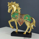 Elegant Linga Horse Showpiece