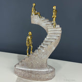 Stairway Your Growth Sculpture Artistic Table Decoration Showpiece