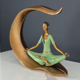 Chiang Mai Yogi Table Decoration Showpiece
