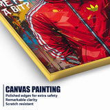 Prince Vegeta IV of Fallen Saiyan Cotton Canvas Wall Painting