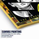 Abstract NYC The Street Ruler Canvas Wall Painting