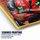 Be The Hero Of Your Life Dead Pool Graffiti Cotton Canvas Wall Paintin