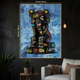 Don'T Be Shy Harry Urban Pop Style Cotton Canvas Wall Painting