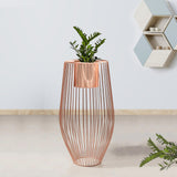 Euphoric Earth Ross Gold Stand & Ross Gold Finish Pot - Large Size Pla