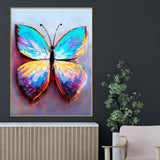 Float In The Sky Butterfly Bliss Cotton Canvas Wall Painting