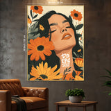 Freedom Of Beauty Pop Art Cotton Canvas Wall Painting