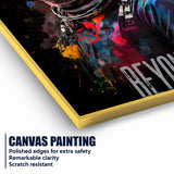Go Beyond Your Limits Modern Spaces Cotton Canvas Wall Painting