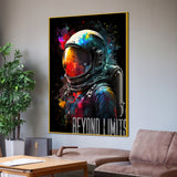 Go Beyond Your Limits Modern Spaces Cotton Canvas Wall Painting
