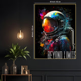 Go Beyond Your Limits Modern Spaces Cotton Canvas Wall Painting