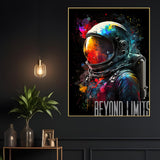 Go Beyond Your Limits Modern Spaces Cotton Canvas Wall Painting