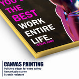 In The Memory Of Futuristic Steve Jobs Cotton Canvas Wall Painting