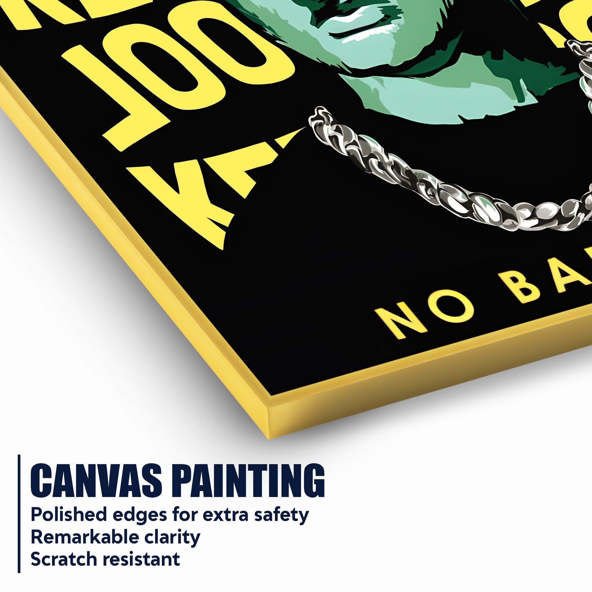 The Boy From The Street Of Nyc Pop Art Cotton Canvas Wall Painting