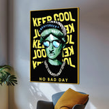 The Boy From The Street Of Nyc Pop Art Cotton Canvas Wall Painting