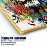 The Factors Of Majestic Lion Cotton Canvas Wall Painting